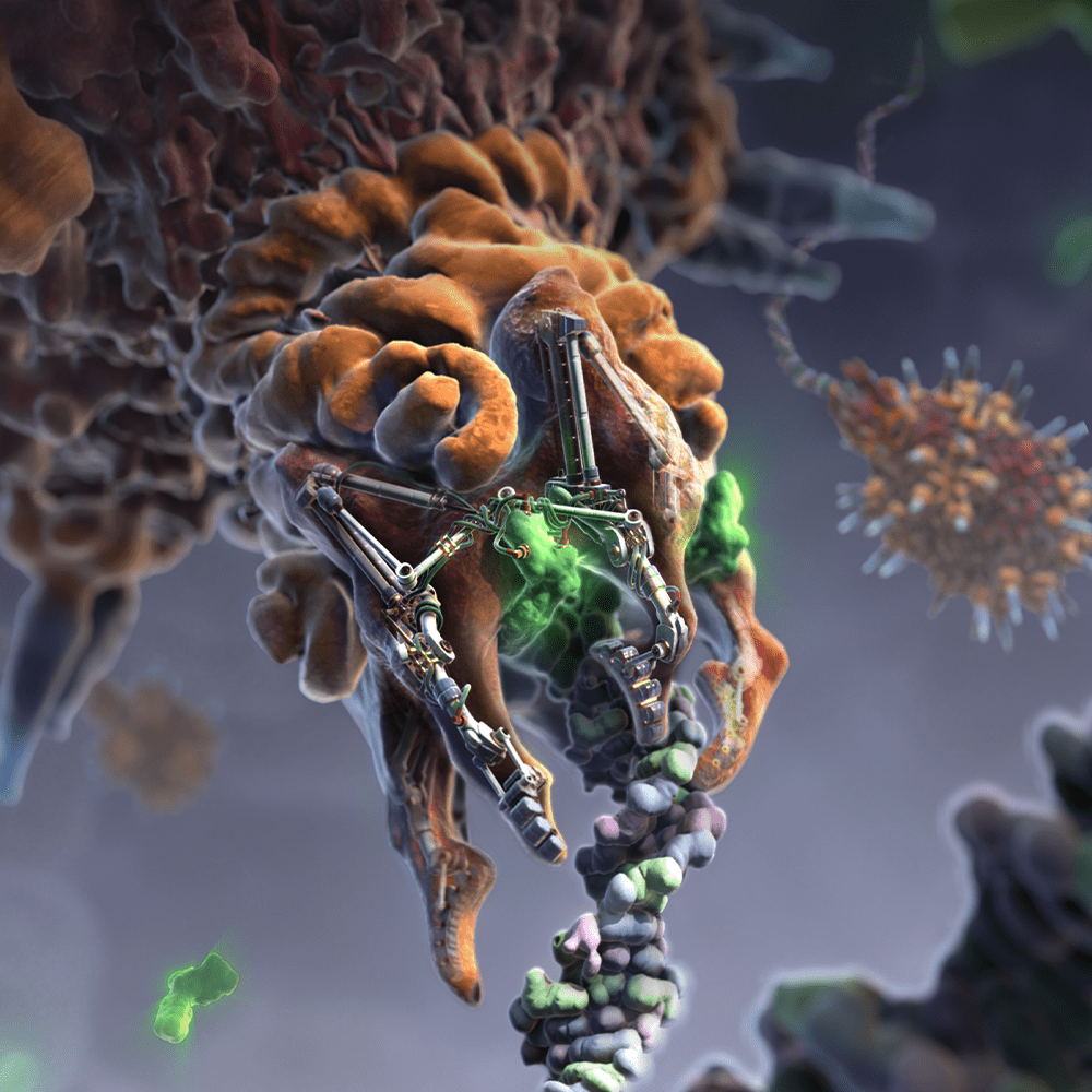 Bacteriophage Robot