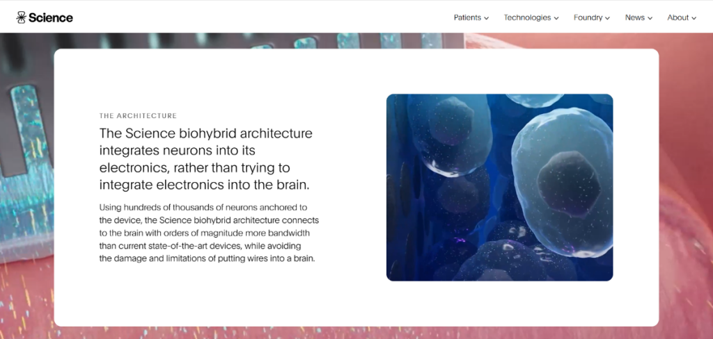 Biohybrid Website